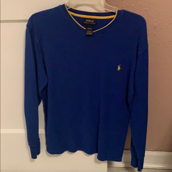 NEW Blue Polo Sweater Ralph Lauren - Picture 1 of 4